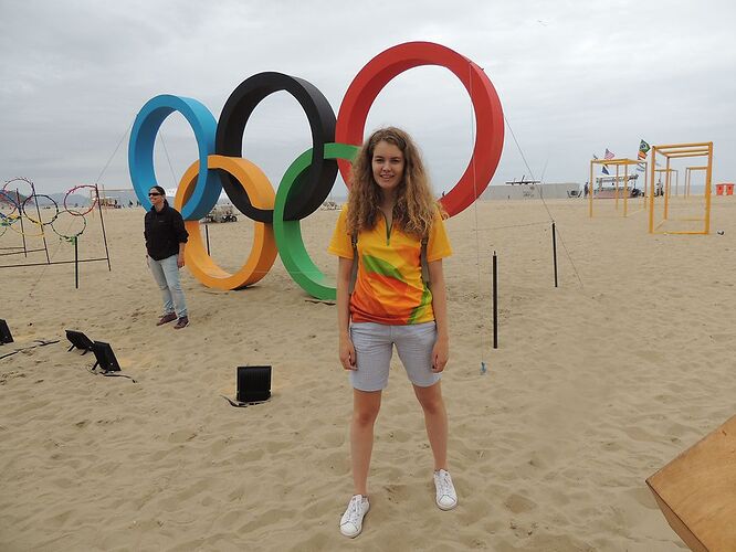 Une volontaire aux Jeux Olympiques de Rio! - tiph08aus