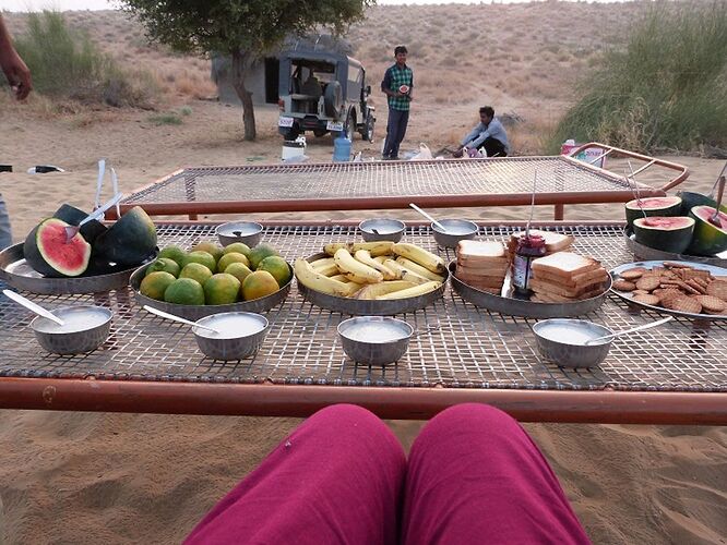 Re: Jaisalmer nuit dans le désert - impatiente