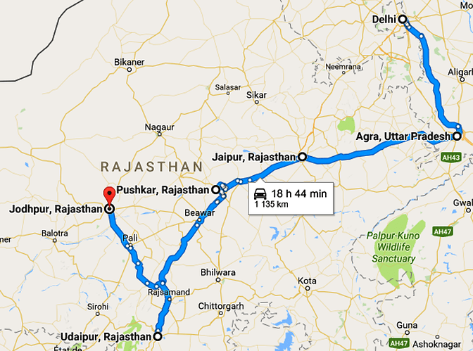 Re: Circuit Rajasthan Mars 2017 - papounitchou