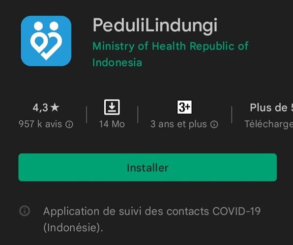 Re: Appli PeduliLindungi ..Instagram baroudeur933 - baroudeur93 Re: Appli PeduliLindungi ..Instagram baroudeur933 - baroudeur93