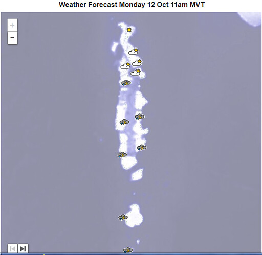 Météo du 12 Octobre 2020 - Philomaldives Ex guide Safaris
