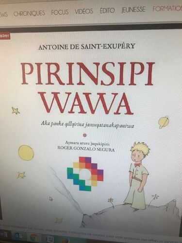 Re: Livre du Petit Prince en queshua - margoulin