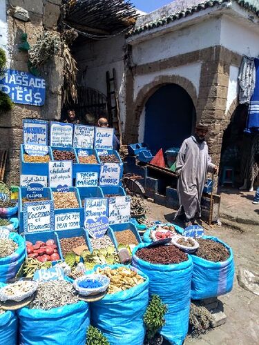 En direct D'ESSAOUIRA, la belle océane - quinqua voyageuse