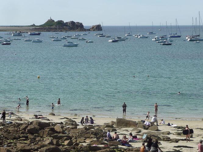 le littoral nord  de  la Bretagne - dami