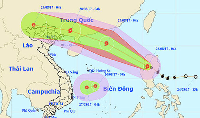 Alerte météo au Vietnam - Abalone_vn