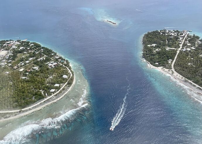 Retour de POLYNÉSIE : RANGIROA. - PATOUTAILLE