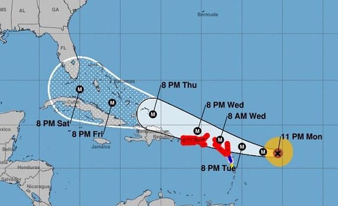 Re: Ouragan IRMA à surveiller - chavitomiamor
