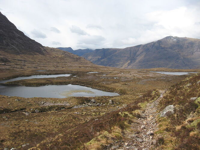 Descente du bealach na Lice - calamity jane Descente du bealach na Lice - calamity jane