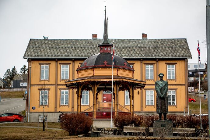L'ancienne mairie de Tromso.