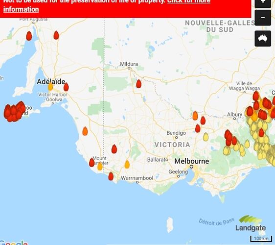Re: Situation des incendies en Australie - marie_31