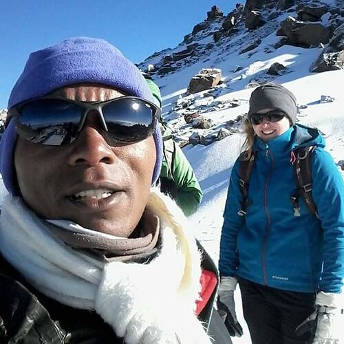 Mont Kenya - super guide : Joseph  - MarieKe