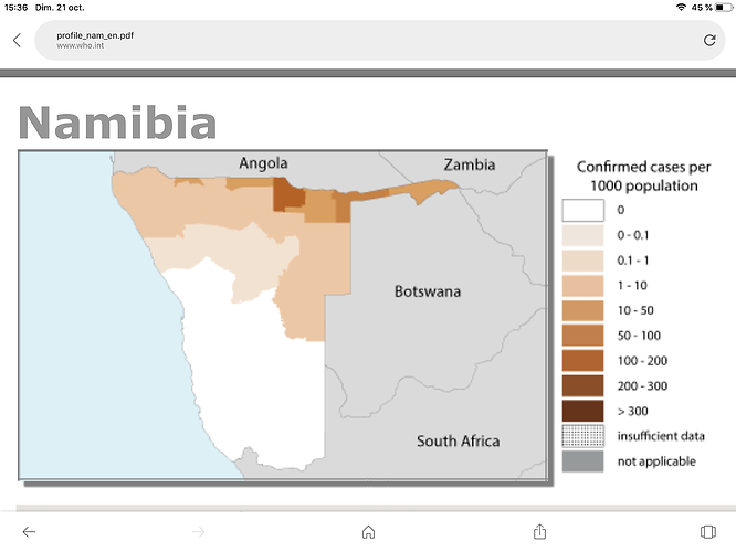 Re: Traitement anti paludique en Namibie - Luss93