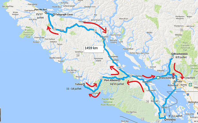 L'Ouest canadien à pleins poumons: épisode 3, l'île de Vancouver et Vancouver - fabienne65