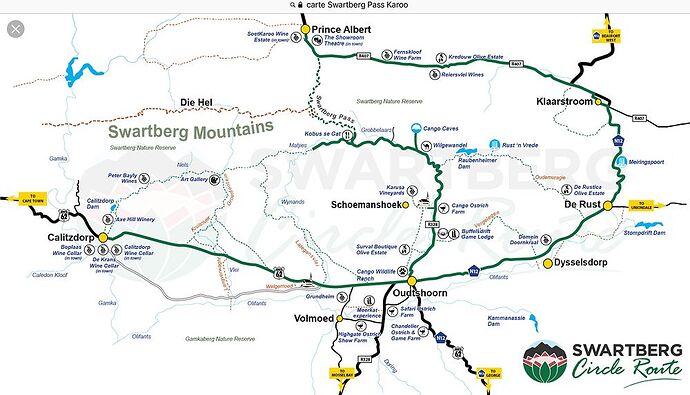 Oudtshoorn et le Schwartberg Pass - PATOUTAILLE
