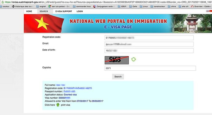 Re: Le Visa électronique en service pour le Vietnam - voyage840