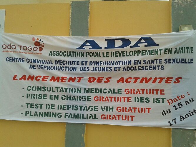 Re: Partir au Togo avec l'association ADA - chrisdebourg