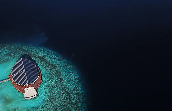 Le solaire aux Maldives - Kudadoo island - Faadhippohu Atoll -  - Philomaldives Ex guide Safaris