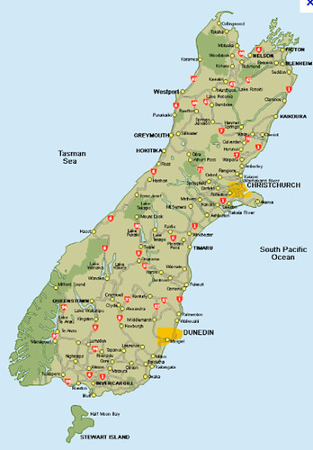 Voyages NZ Ile du sud 2e - tante cricri