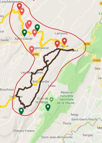 Re: Cherche randonnée 2 jours dans le Jura - arthy6