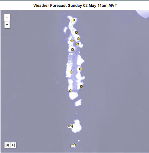 Météo du 02 Mai 2021 - Phil Ô Maldives Guide Safaris
