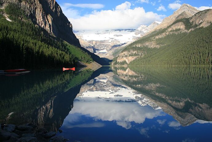 le lac Louise  - Hiacinthe