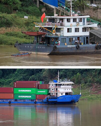 Chine, au fil de l'eau du grand fleuve Yang Tse - jem