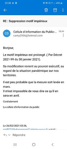 Re: Septaine d'isolement en Guadeloupe - Camy2906 Re: Septaine d'isolement en Guadeloupe - Camy2906
