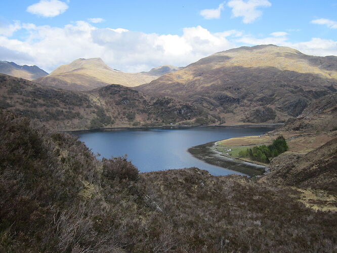 Petite rétrospective suggérée par ce carrefour . Images du Knoydart  - calamity jane