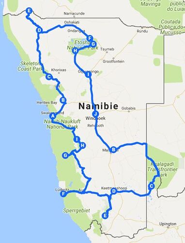 Itineraire Namibie, Besoin de quelques conseils - Aureliadlp