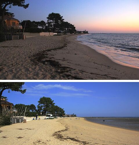 Au Cap Ferret pendant les Grandes Marées - jem