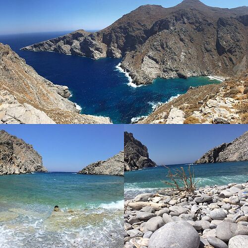 Re: Qui connait cette plage sur Amorgos? Photos  - jacques-2009