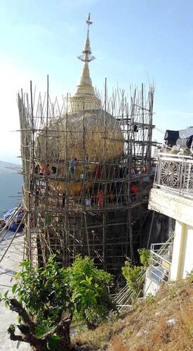 Re: Attention : travaux réfection Rocher d'or en Birmanie - Philippe-Gissy
