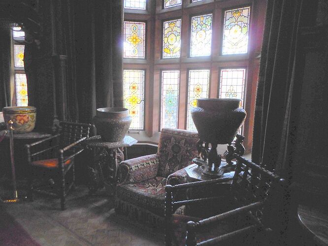 Intérieur du château - calamity jane