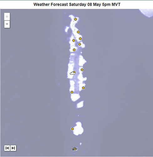 Météo du 08 Mai 2021 - Phil Ô Maldives Guide Safaris