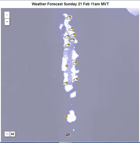 Météo du 21 Février 2021 - Phil Ô Maldives Guide Safaris