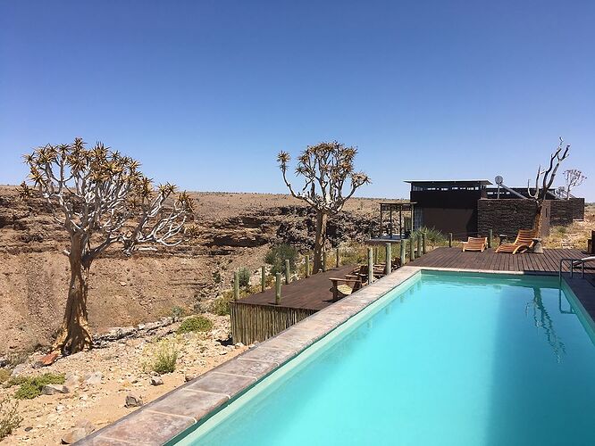 Fish River Canyon, côté Ouest. - PATOUTAILLE