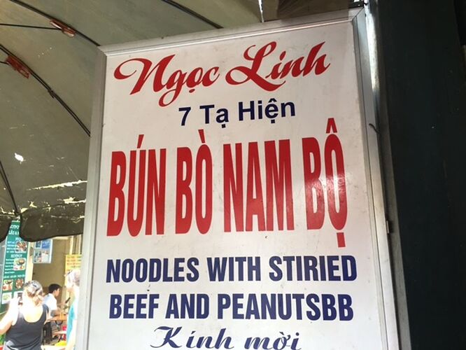 Re: Mon BO BUN préféré à Hanoi - Abalone_vn