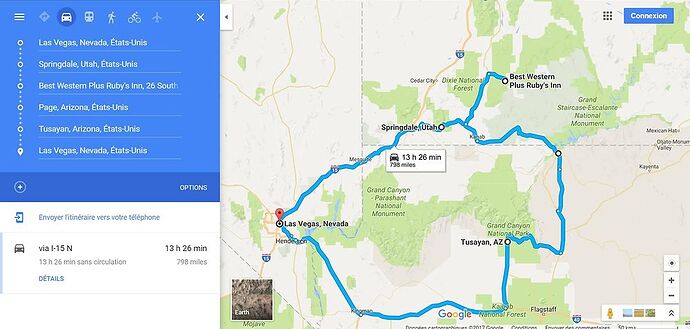 Roadtrip Vegas Fin Mars début Avril: Zion - Bryce Canyon - Antelope - Grand Canyon - Vegas  - ugo35