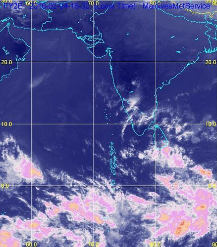 Météo du jour  - Philomaldives Guide Safaris