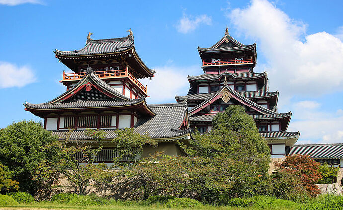 Le chateau de fushimi momoyama à Kyoto - dekart