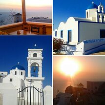 1 semaine sur l'ile aux chapelles bleues - Santorin juin 2016 - Mathou2139