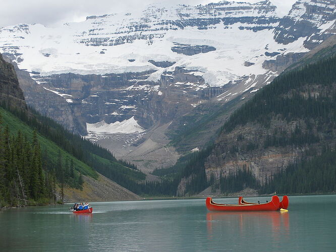 le lac Louise  - Hiacinthe