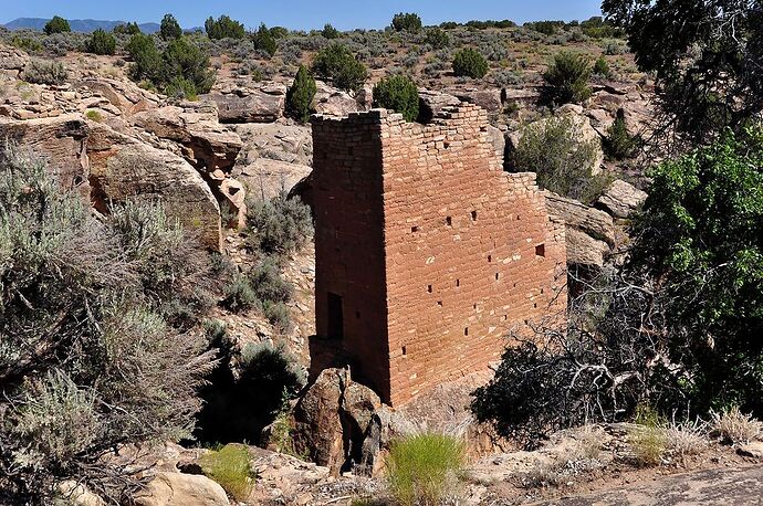 Recapture Pocket, parc de Hovenweep et ruines de Tower House - chellmi