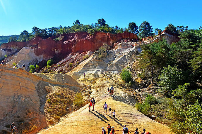 A la découverte du massif des ocres du Luberon - Philippe Manaël