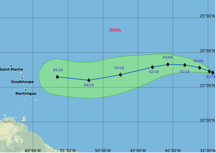 Ouragan IRMA à surveiller - chavitomiamor