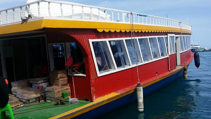 Ferry pour Maafushi  en Vrai - Philomaldives Guide Safaris