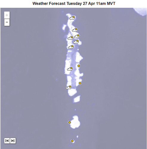 Météo du 27 Avril 2021 - Phil Ô Maldives Guide Safaris