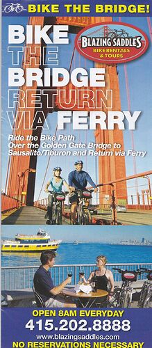 Re: Golden gate bridge à vélo et retour en ferry - cdcitytour
