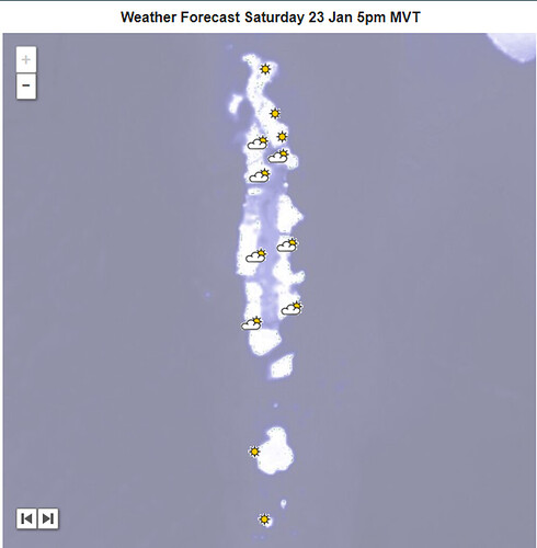 Météo du 23 Janvier 2021 - Philomaldives Ex guide Safaris