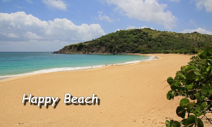 Happy Beach ou Anse Heureuse